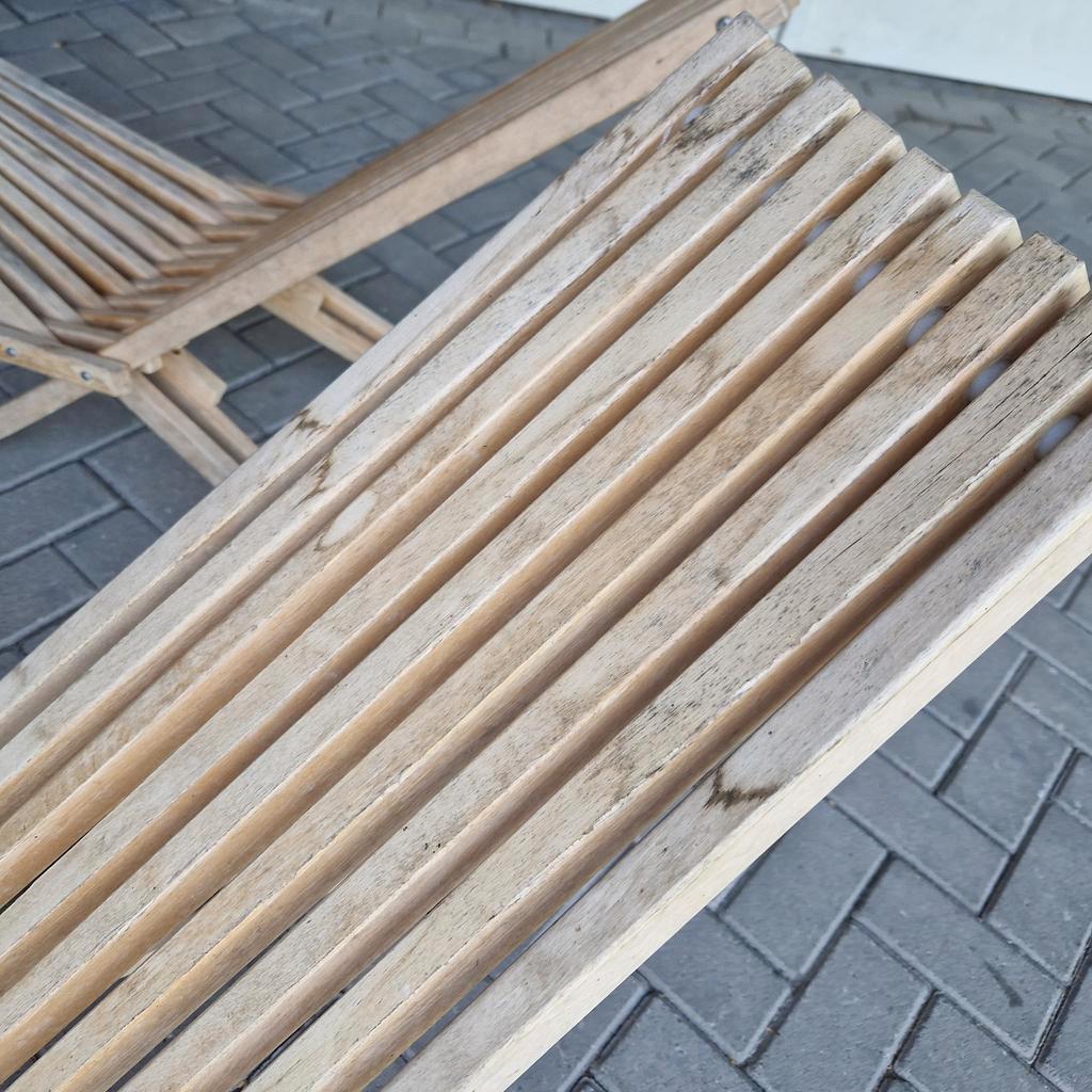 Set 2 Lounge Fauteuils Lattenbank Ligstoelen Tuinstoelen image 11