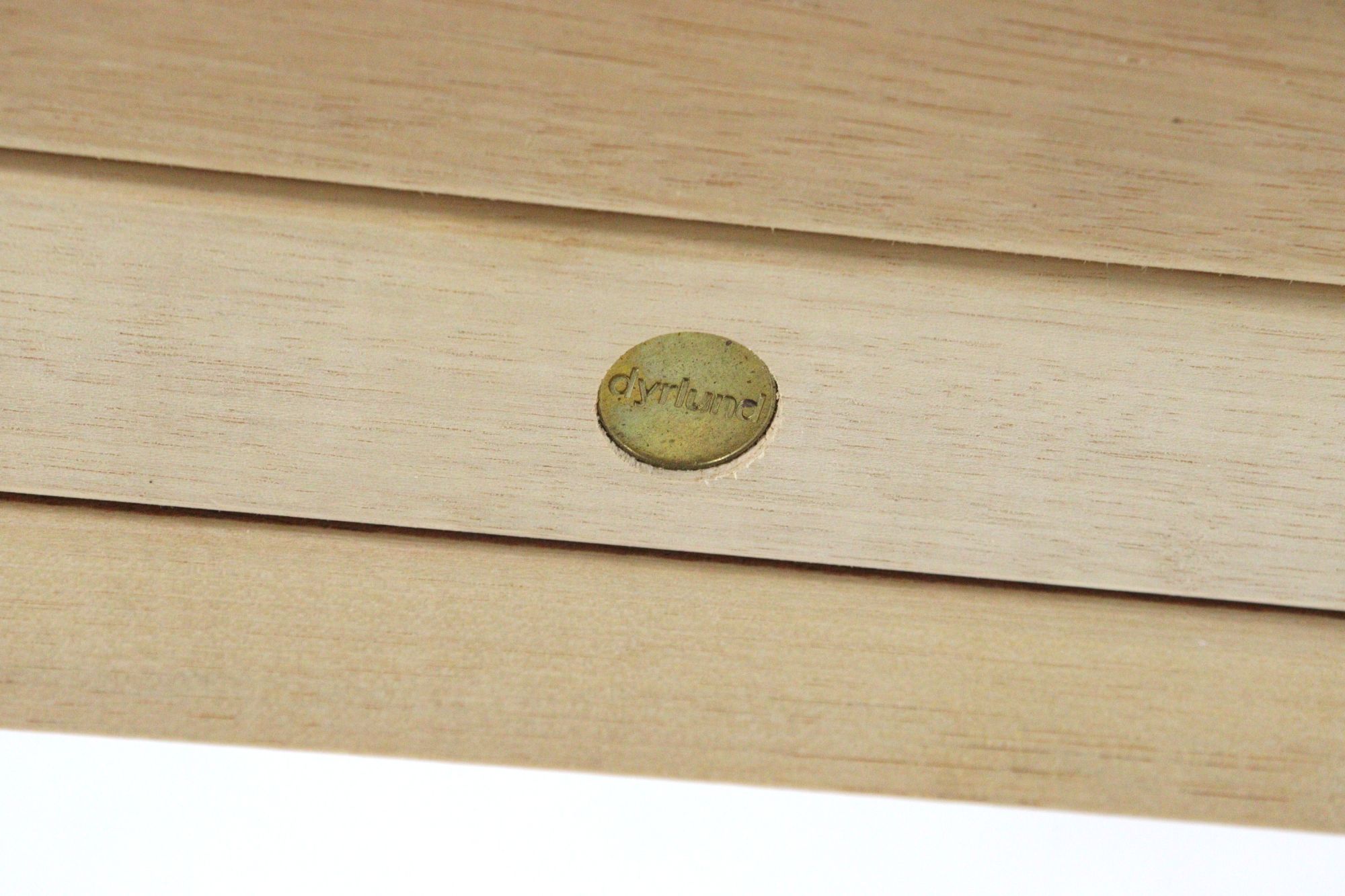 dyrlund Ovalen 1x Verlengbare Teak Eettafel Deens Vintage Massief Teak image 5