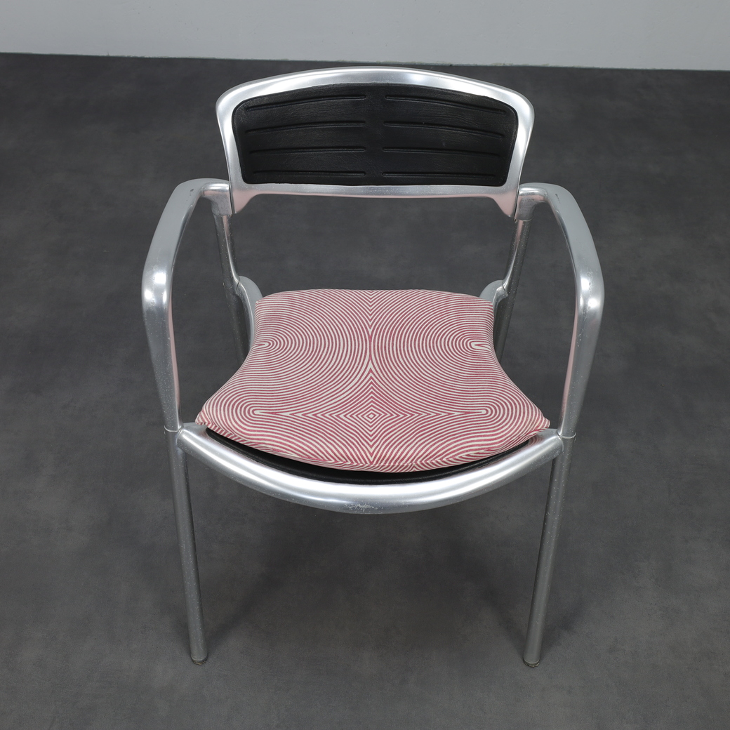 Set Of 6 Toledo Chairs By Jorge Pensi For Amat Spain, 1986 image 9
