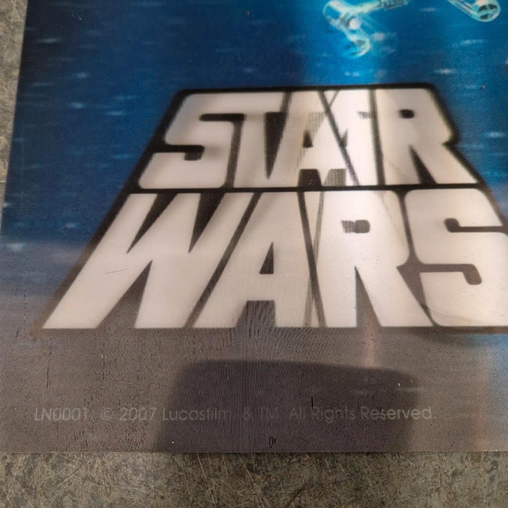 Star Wars 3D Vintage Poster Plaat Lucas Film image 6