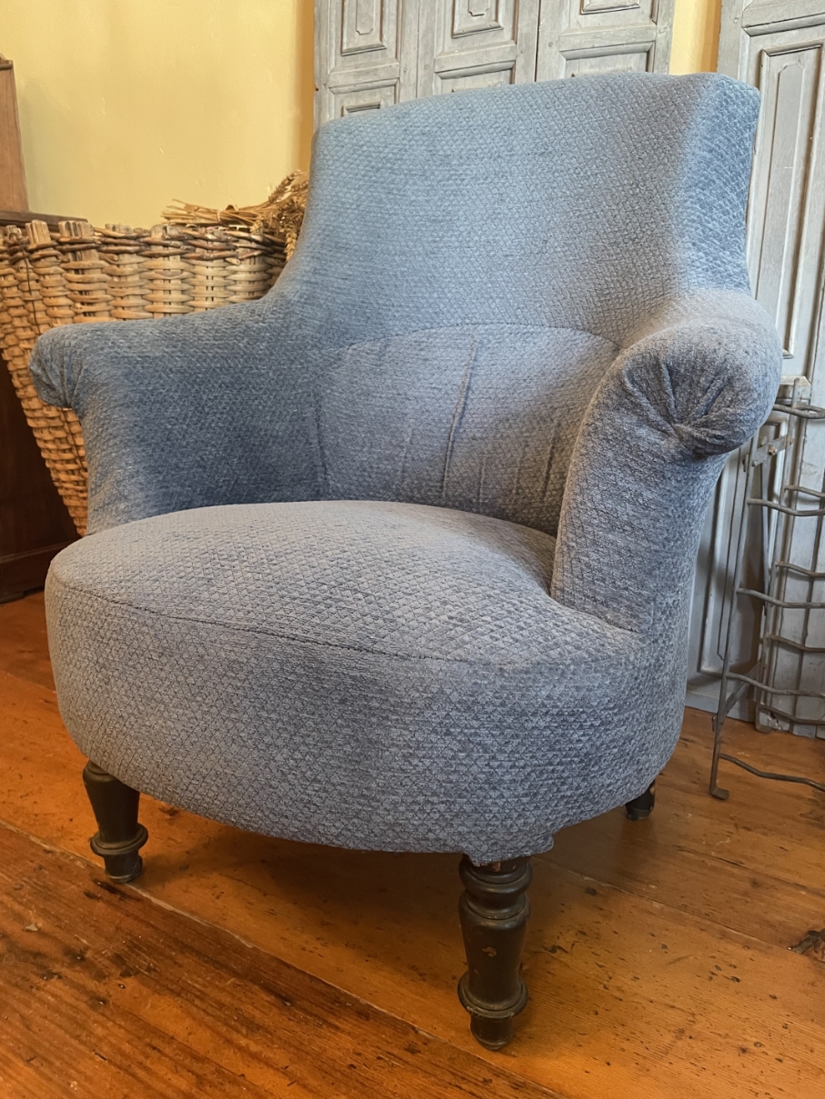 Fauteuil Damesstoel Stoel Biedermeier 1880 Frans Antiek image 2