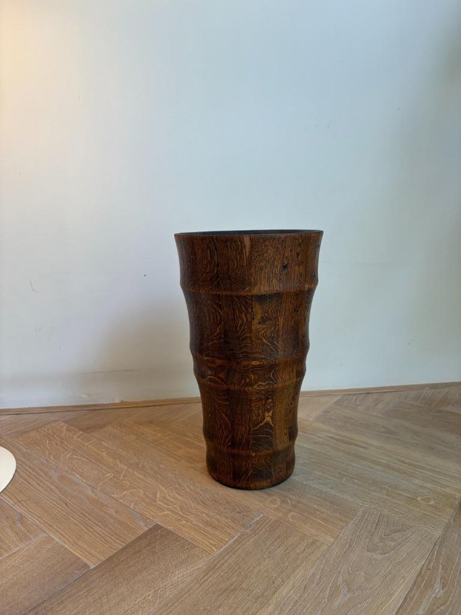 Massief Eiken Paraplubak | Mid-century - Japandi Design image 2