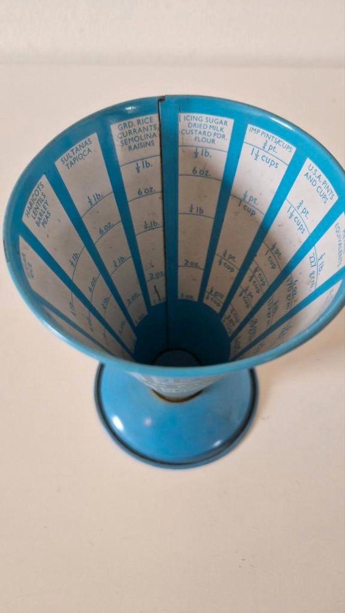 Vintage Blikken Maatbeker Nutbrown Chef image 3