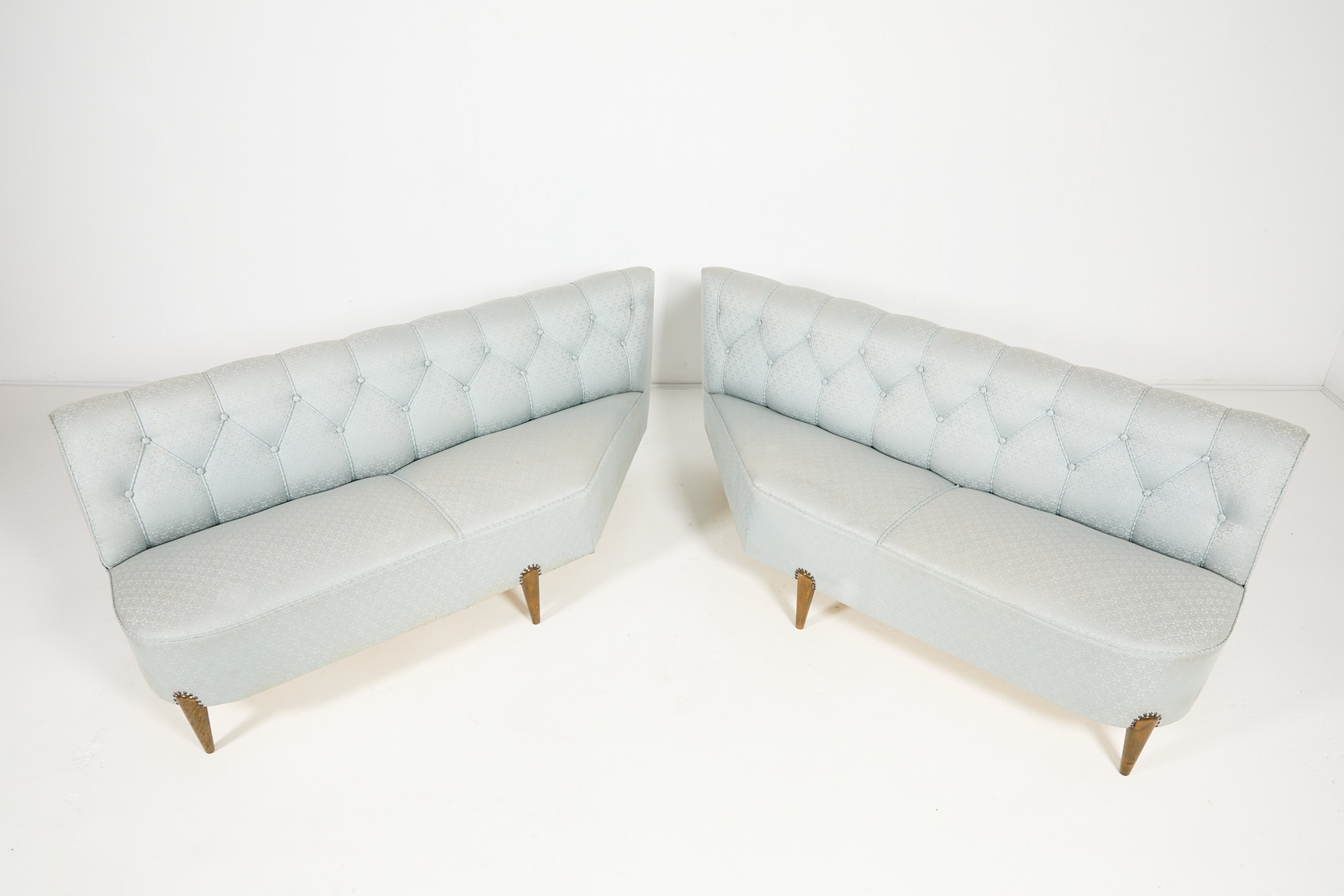 Spectacular Swedish Modern Pair Of Sofas From Otto Schulz, 1940’s image 5