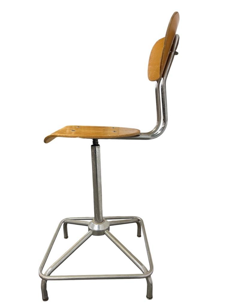 Vintage Industriële Bureaustoel / Atelierstoel / Desk Chair image 15