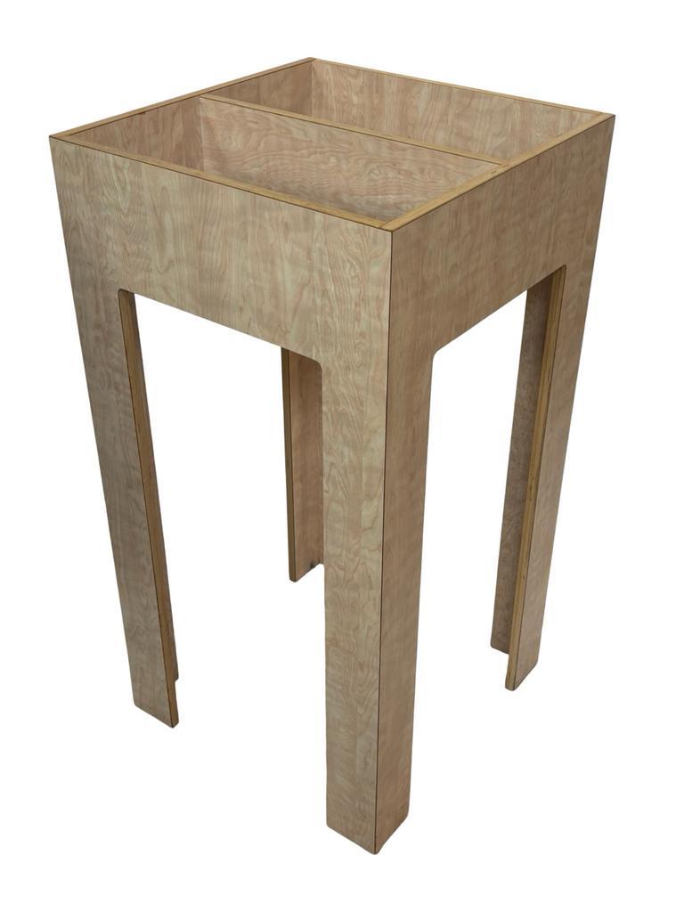 Houten Tafel Opbergmeubek Lp Cd Boelen - Uniek Design image 23