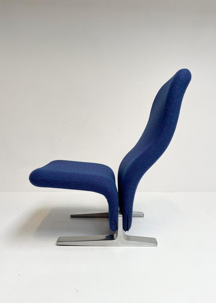 Opnieuw Gestoffeerde Artifort Concorde Fauteuil, 1960's image 6