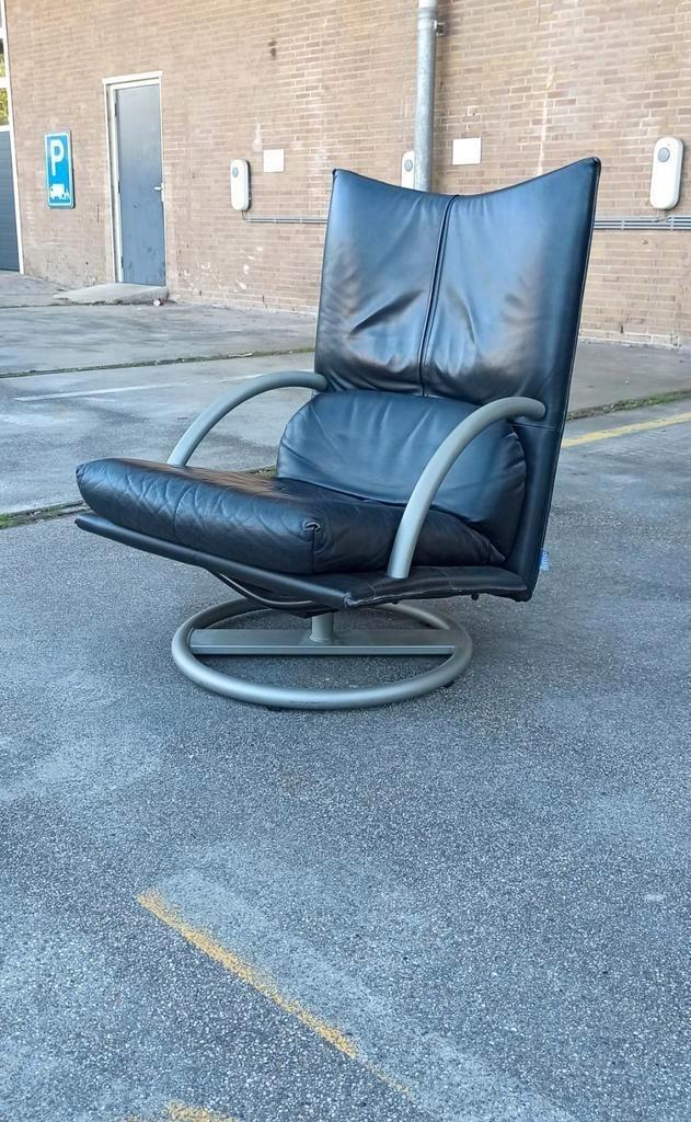 Vintage Rolf Benz Leren Swivel Fauteuil, Torino Bmp image 16