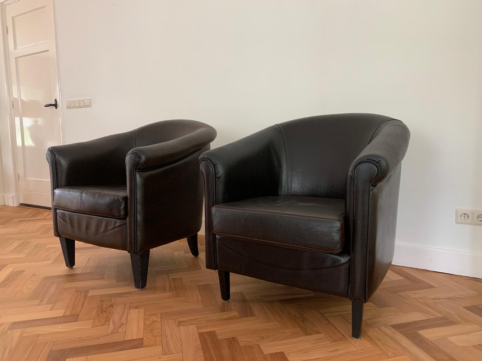 Chesterfield Club Chair Donkerbruin image 3