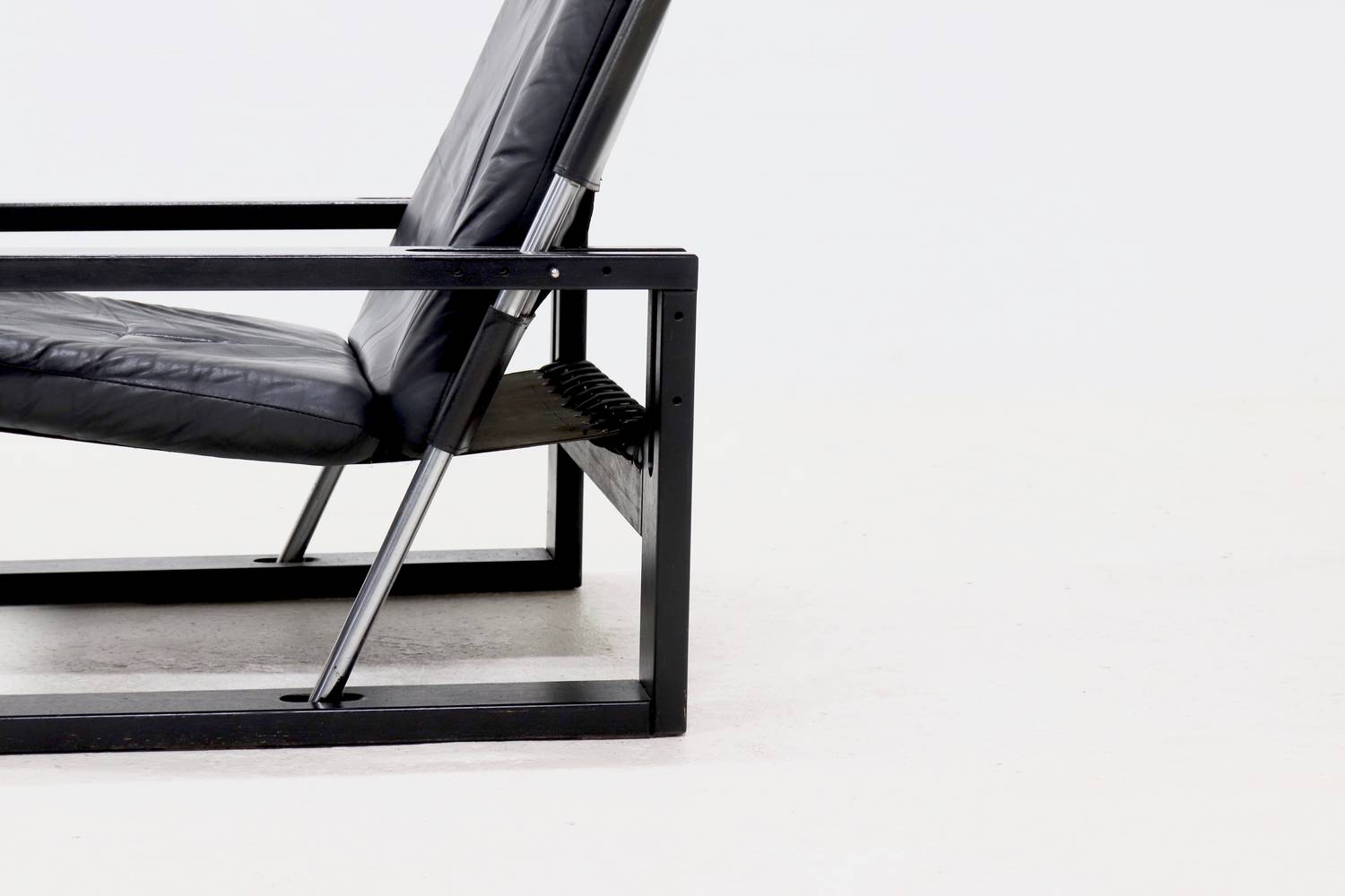 Brutalist Adjustable Lounge Chair By Sonja Wasseur 1970S image 4