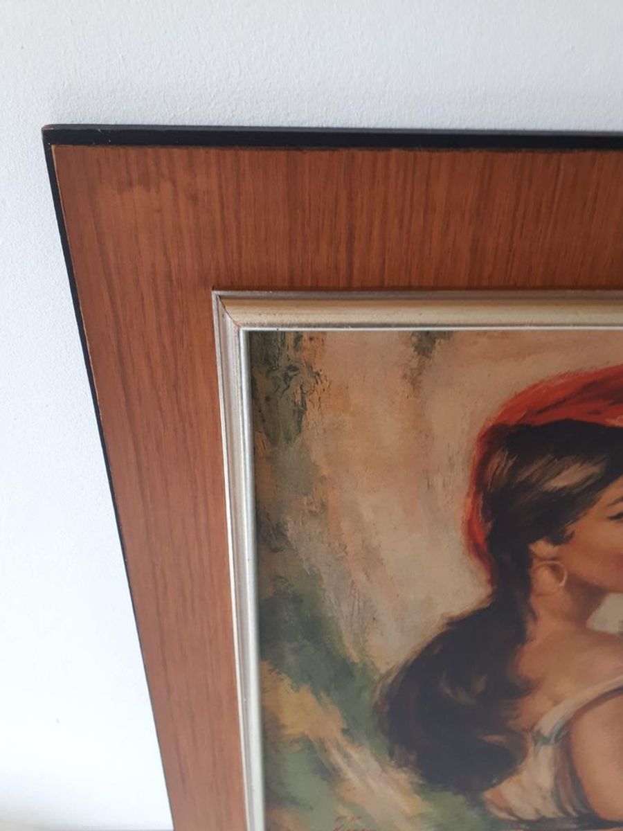 Jaren 70 Zigeunerin Schilderij Print Fp Nicol image 6
