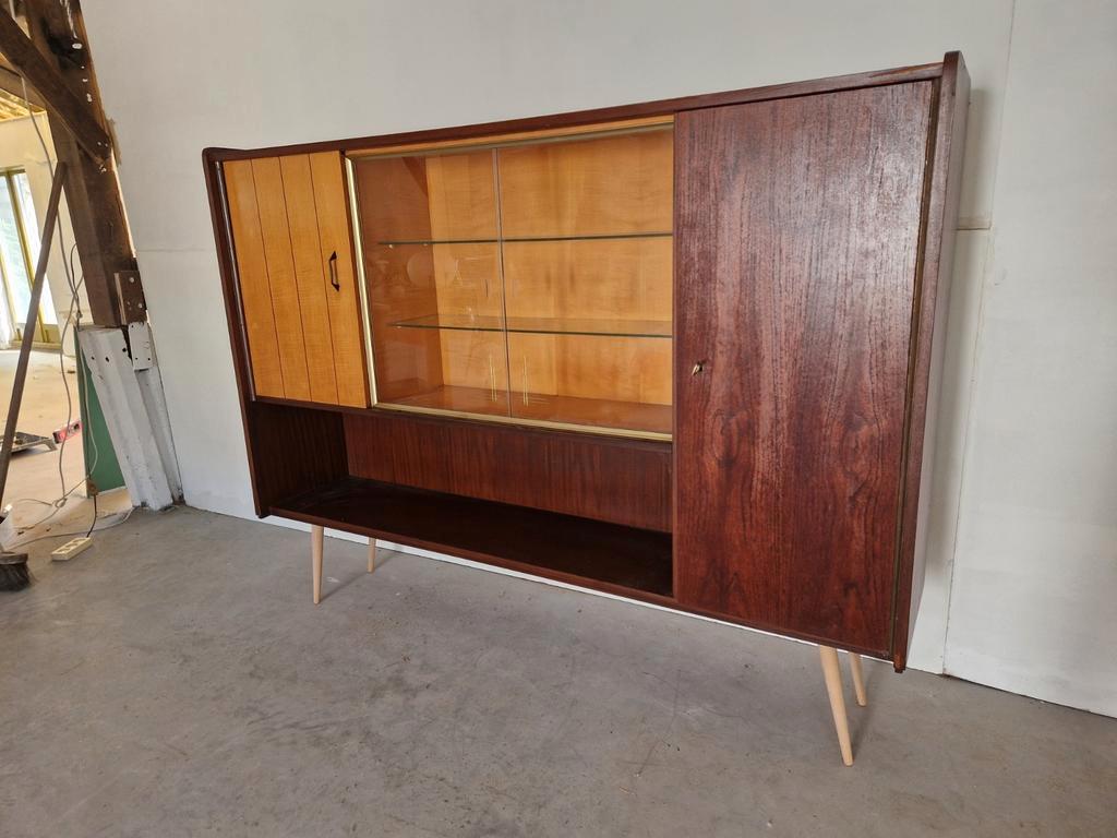 Vintage Mid Century Jaren 50 Highboard Design image 3