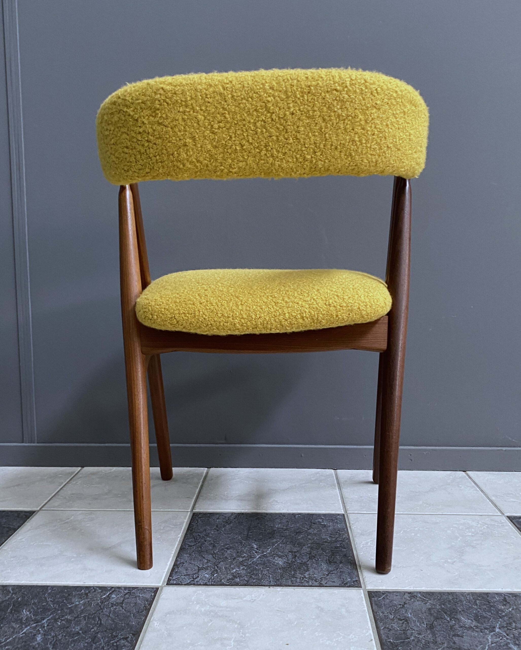Thomas Harlev Chair Model 205 For Farstrup In Yellow Boucle image 13