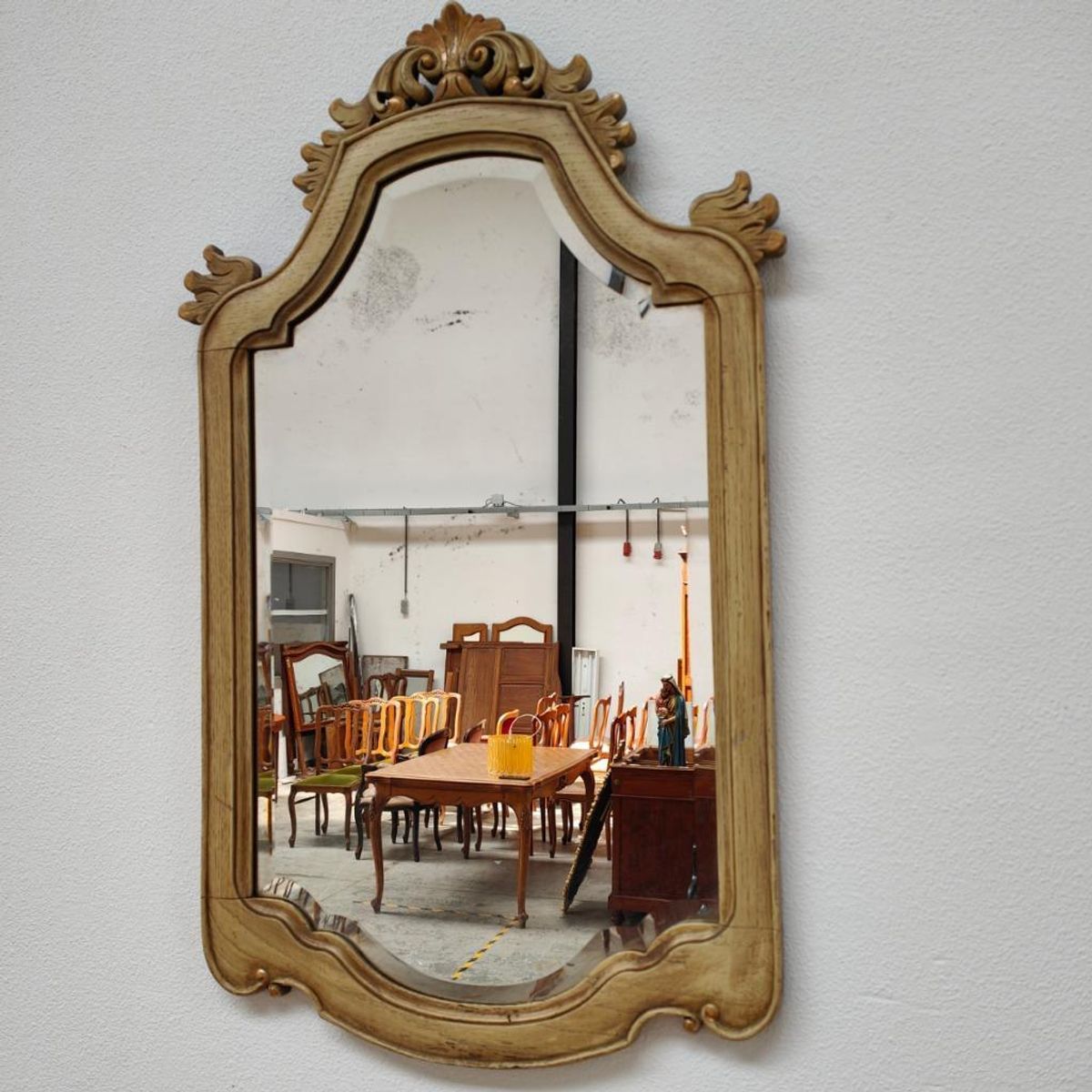 Vintage Barok Brocante Rococo Spiegel Schouwspiegel 712 image 2