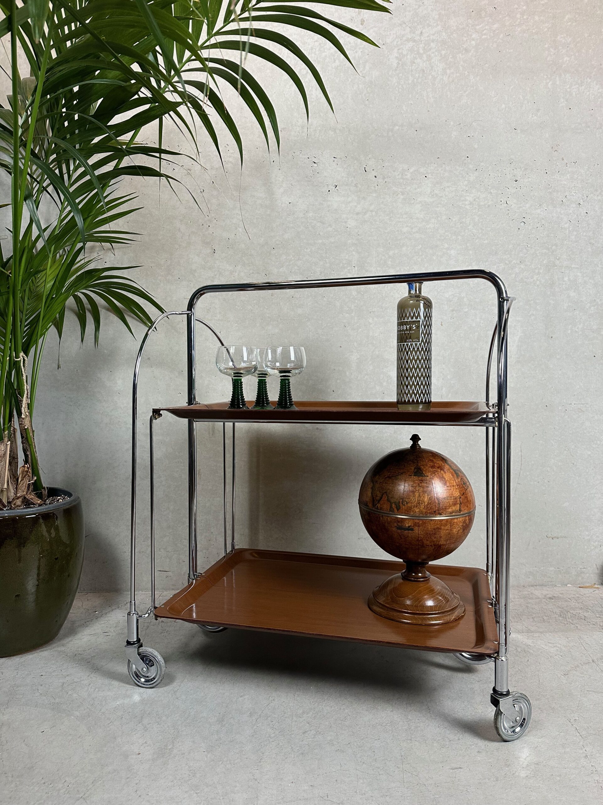 Vintage Plooibare Serveertafel – Gerlinol image 2