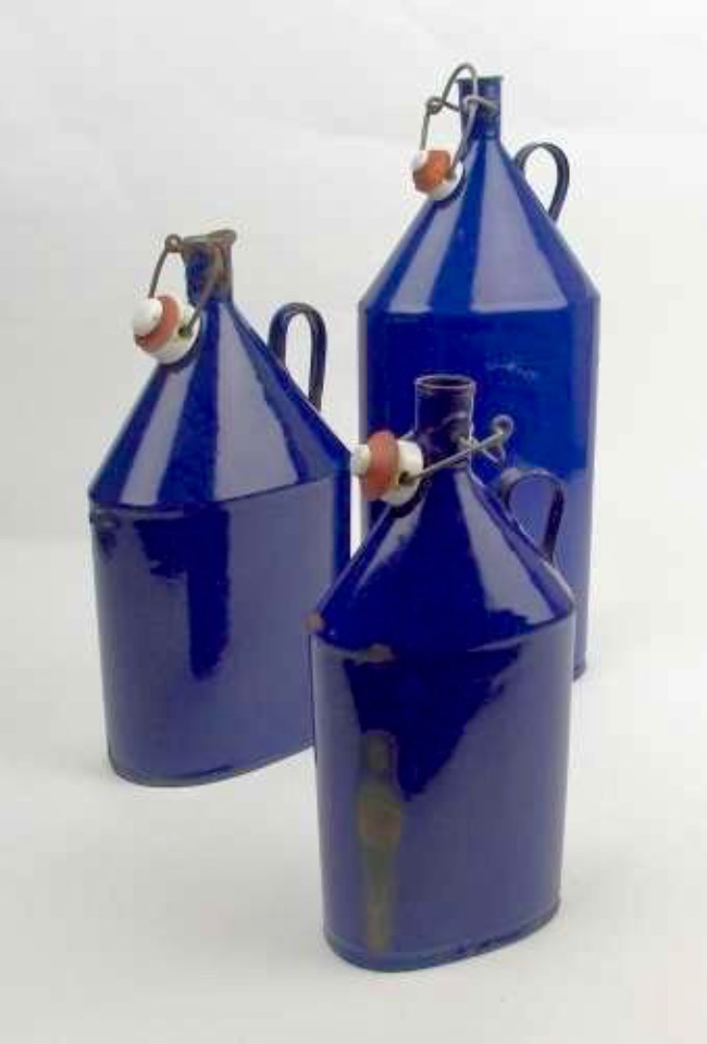 2 Veldflessen Geëmailleerd, 1925 image 2