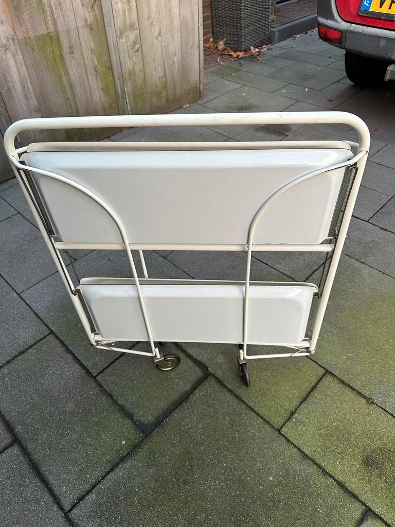 Vintage Italiaanse Trolley - Bijzettafel image 8