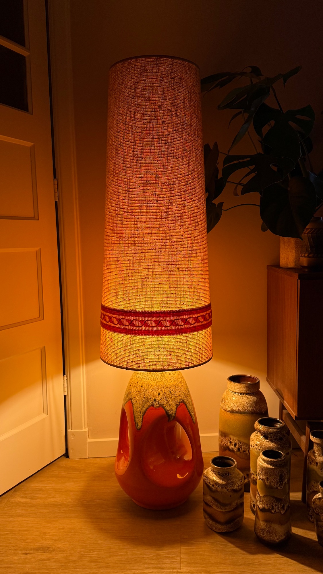 West Germany Vloerlamp Met Kap image 15