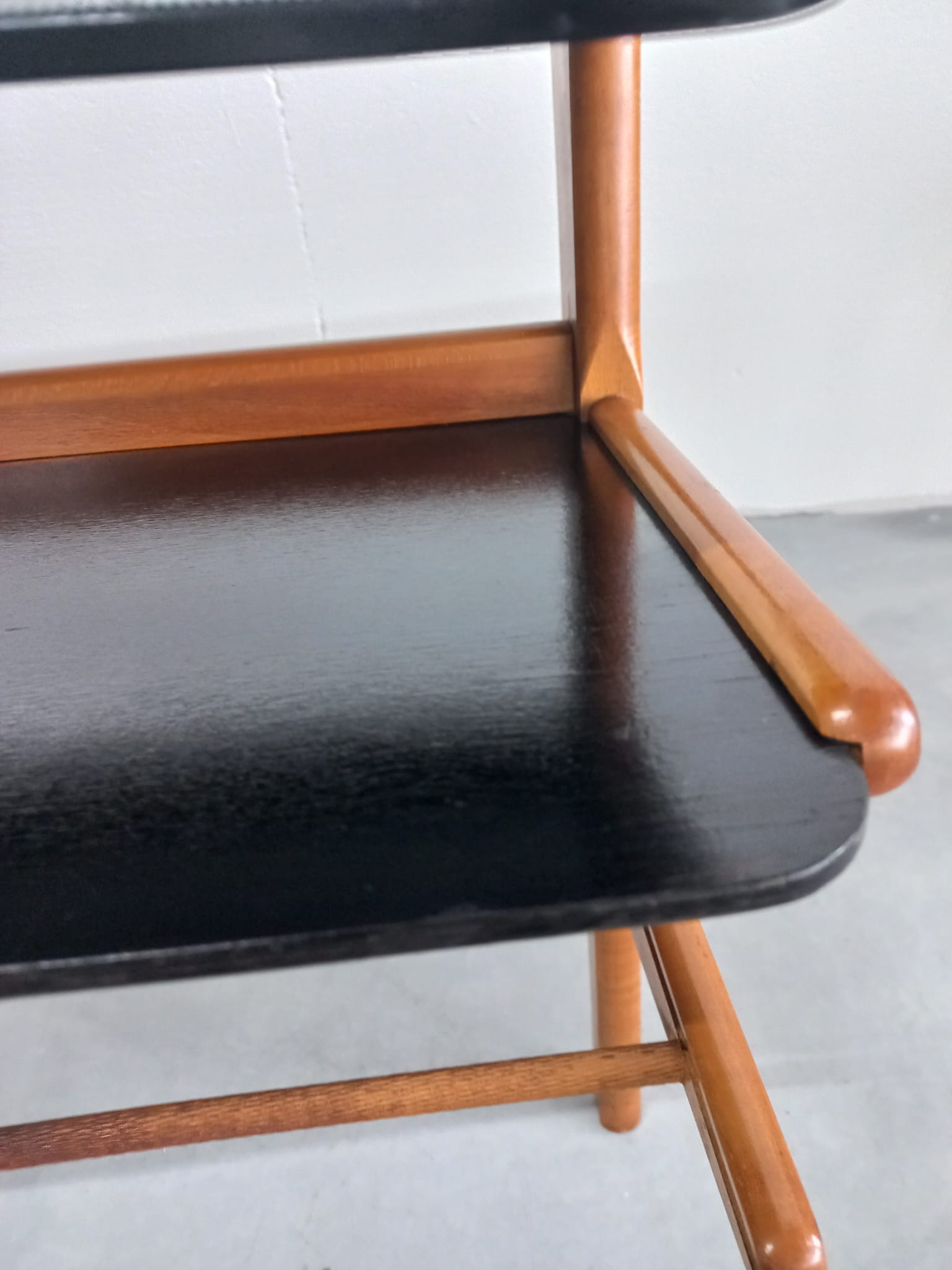 Zeldzaam Wim Den Boon (attrib) Modernistische Side Table Wandmeubel image 12