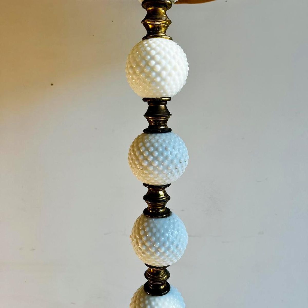 Summer Sale Jaren 20 Art Nouveau Glazen Bollen Vloerlamp image 2