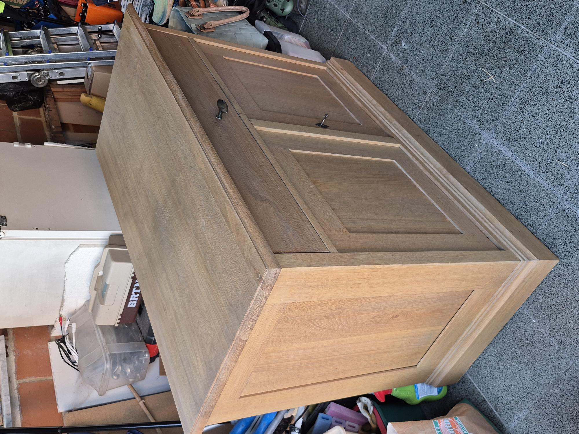 Eiken Maatkast 2-deurs – Modern & Praktisch image 4