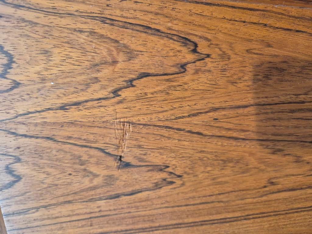 Mid Century Pallisander Fineer Klerenkast 4 Deurs Deens image 12