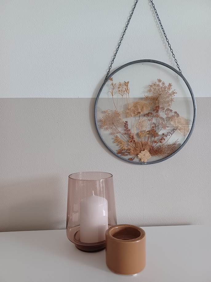 Vintage '70, Botanische Glaskunst. Gedroogde Bloemen En Planten. image 7