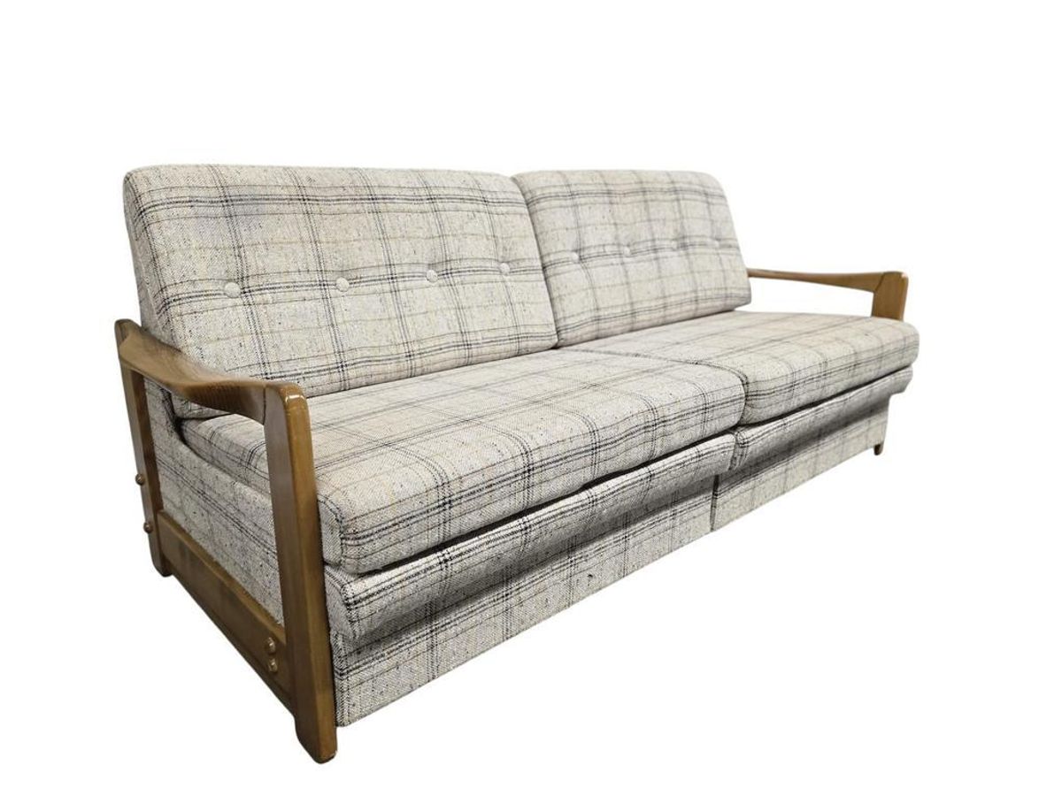 Vintage Uitklapbare Slaapbank /daybed / Tweezit image 10