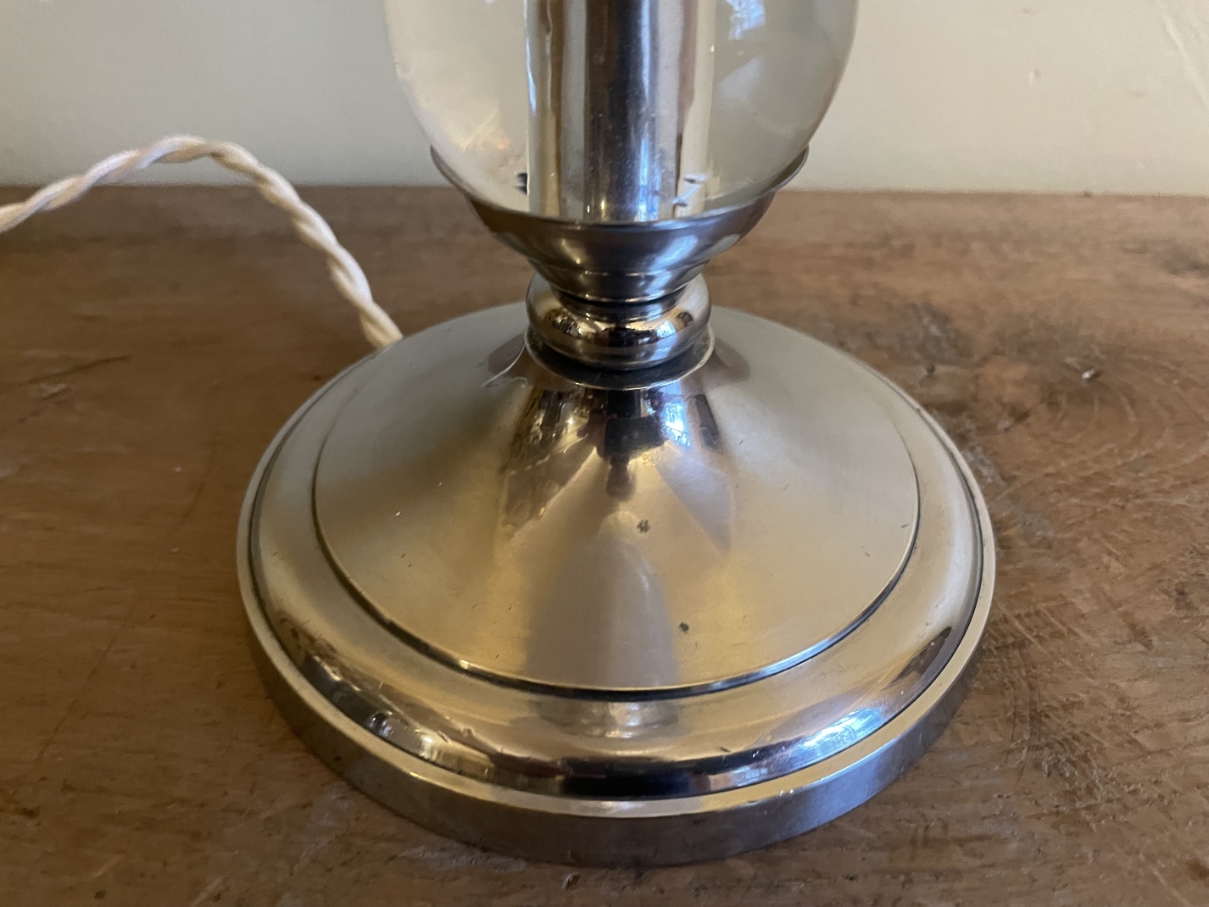 Jaren 30 Jacques Adnet Tafellamp Schemerlamp Frans image 7