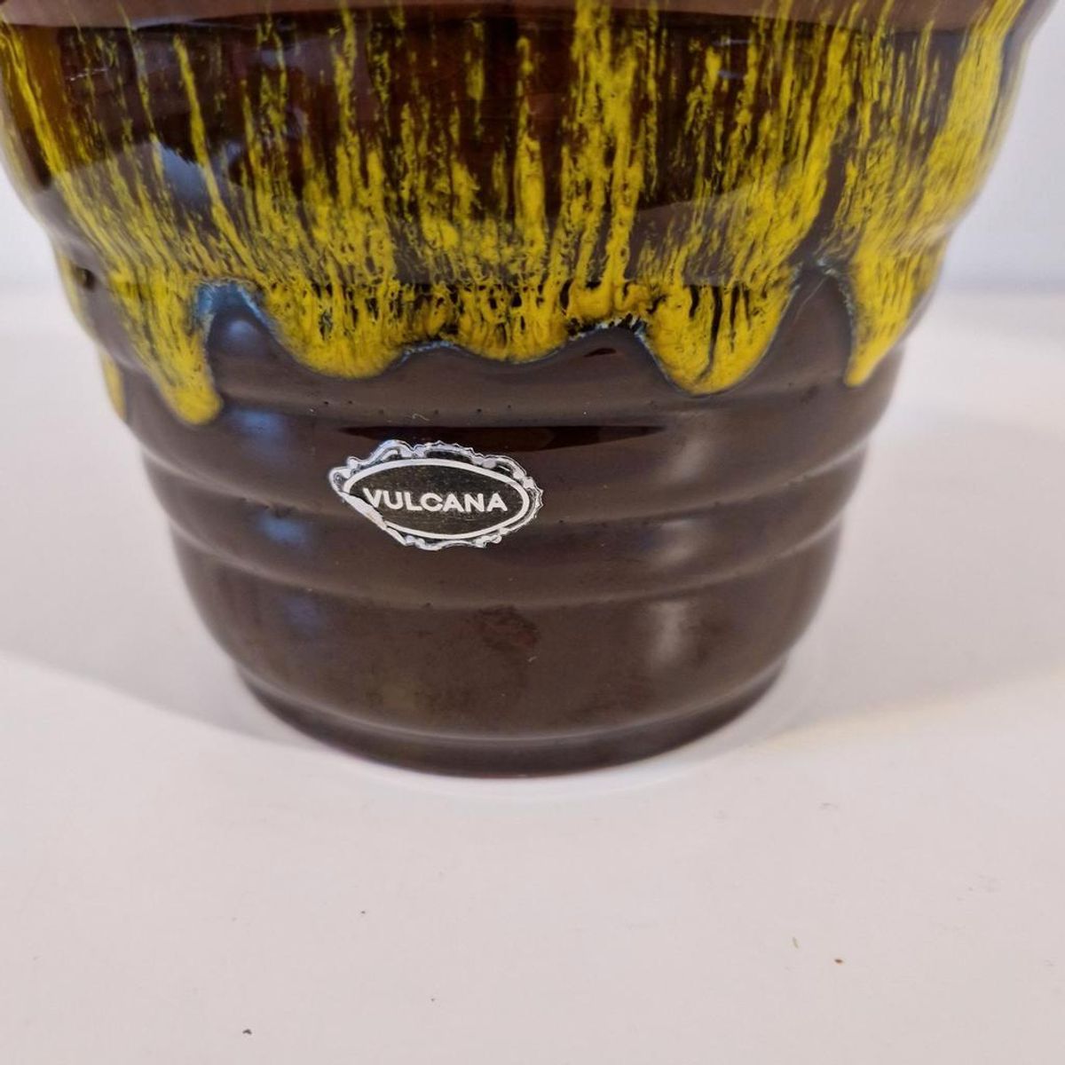 Vintage Bloempot Lava Pot Vulcana Kamerplant Pot image 6
