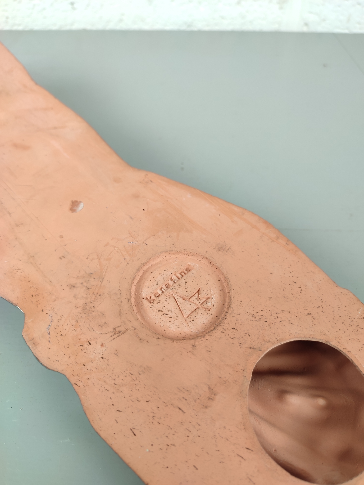 Vintage Keramiek Wanddecoratie Dame image 2