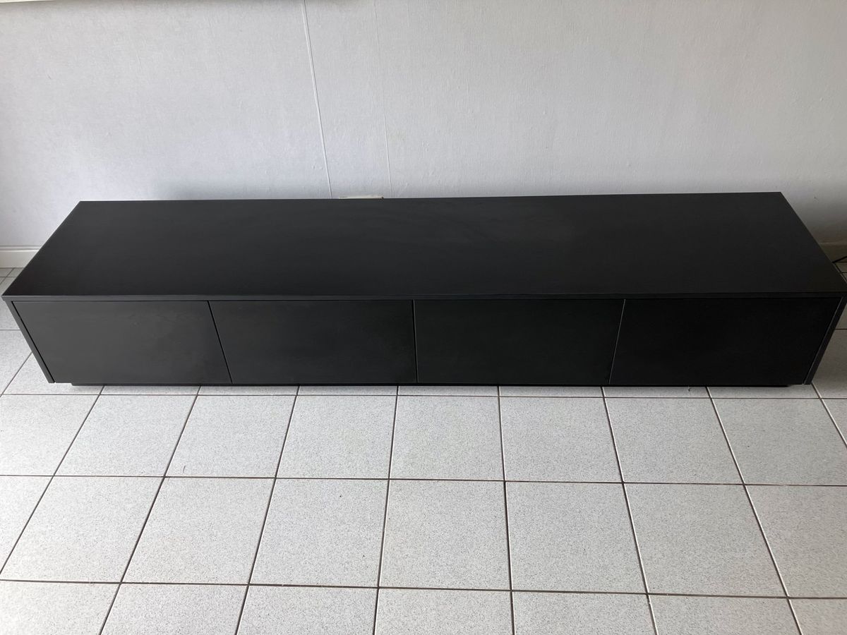 Zwarte Moderne Tv Kast 200cm image 4