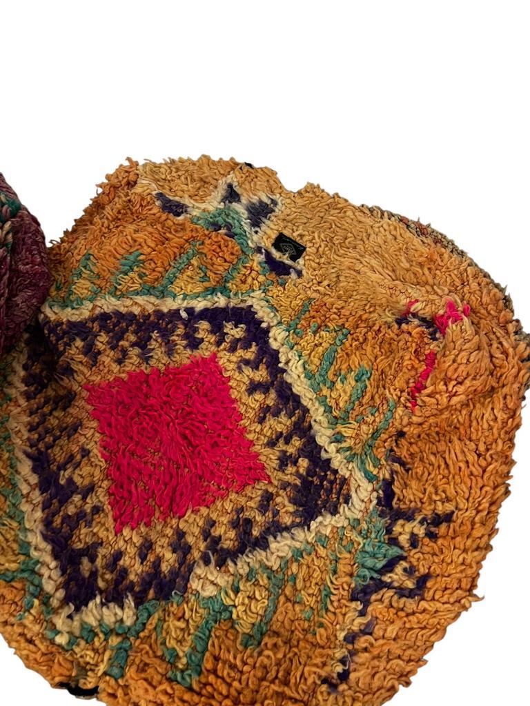 Vintage Berber / Marokkaanse Poef image 7