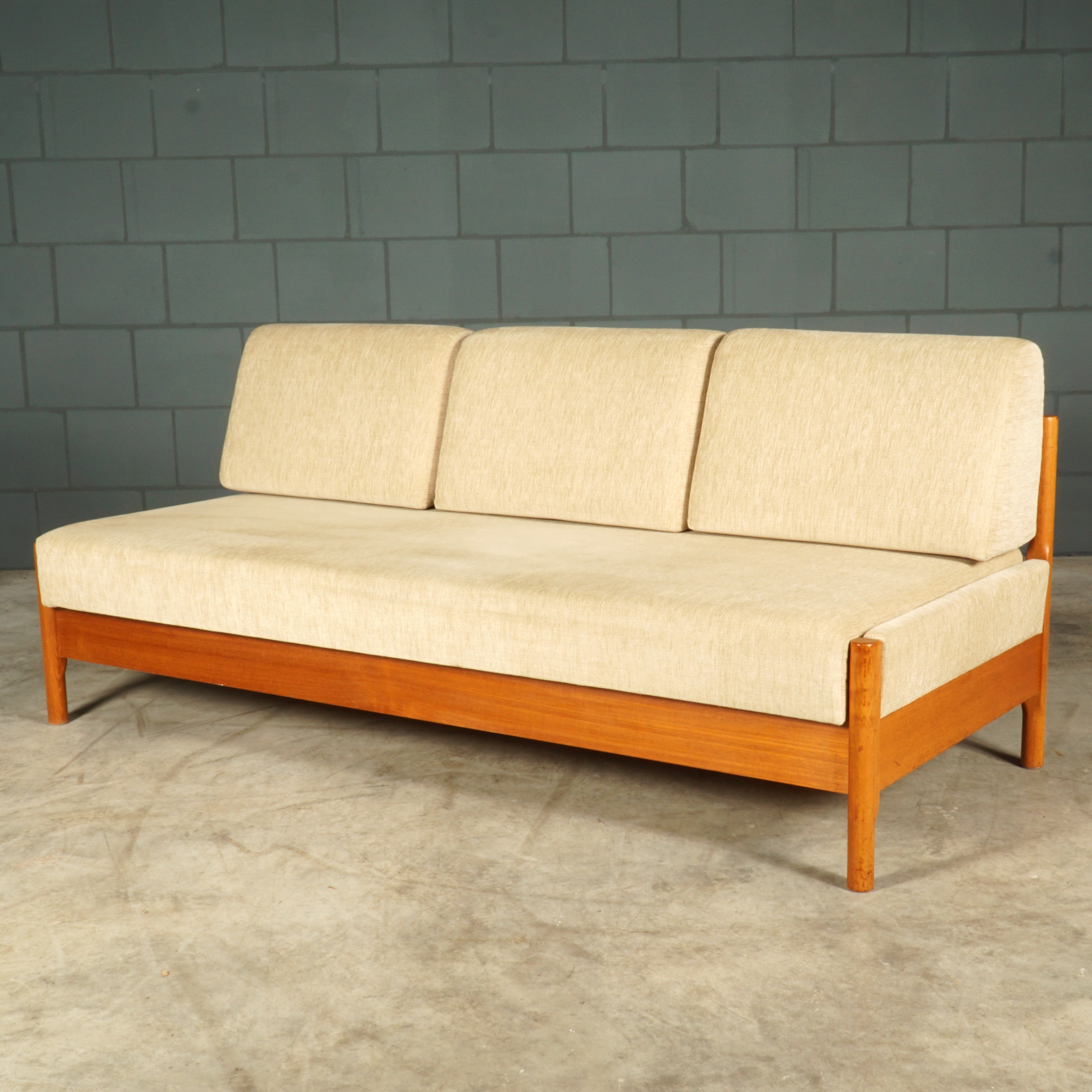 Vintage Deense Klepbank – Den Blaa Fabrik – Jaren 60 image 10