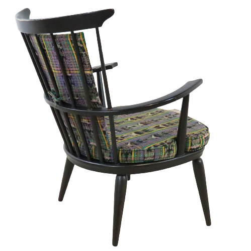 Vintage Stoel Spijlenstoel Fauteuil image 5