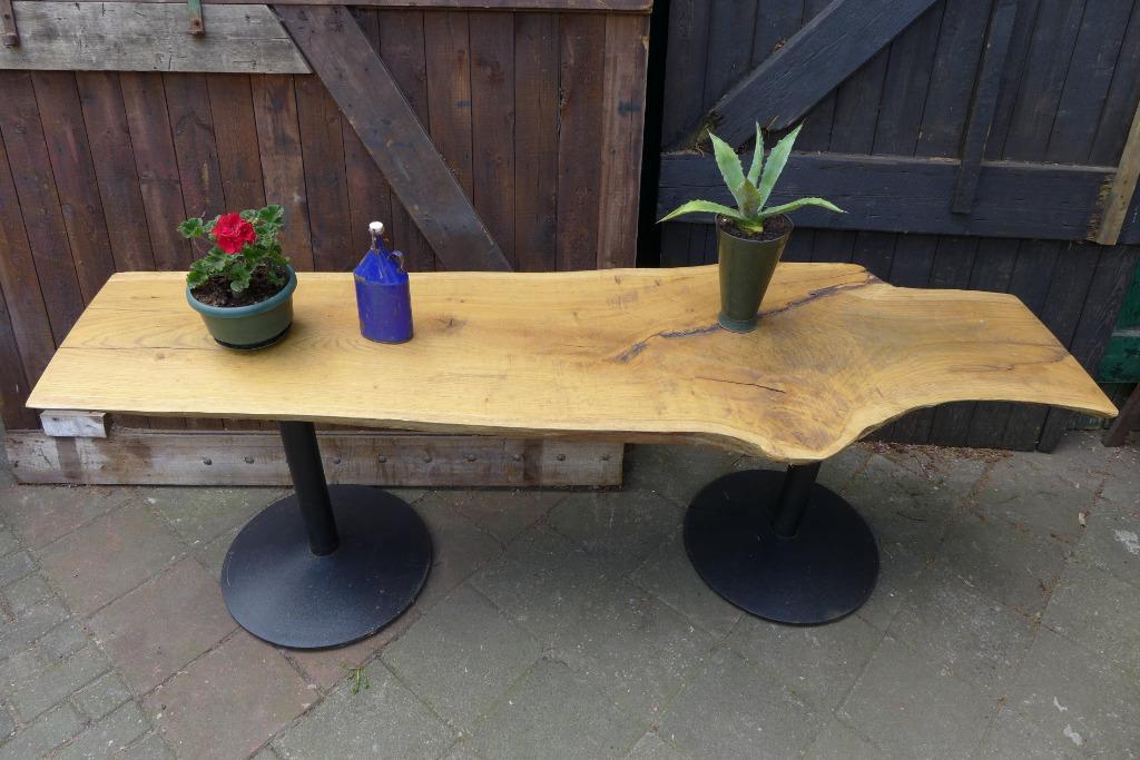 Prachtige Grote Boomstam Tuintafel 260 Cm image 14