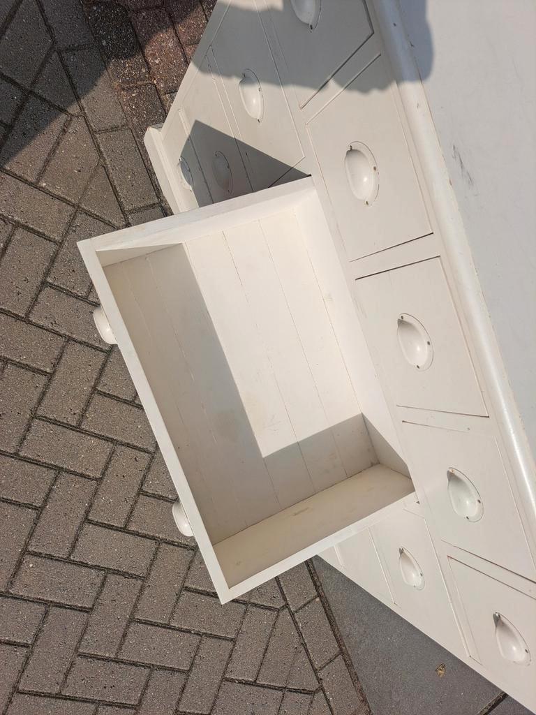 Wit Grenen Ladekast Commode 13 Lades image 13