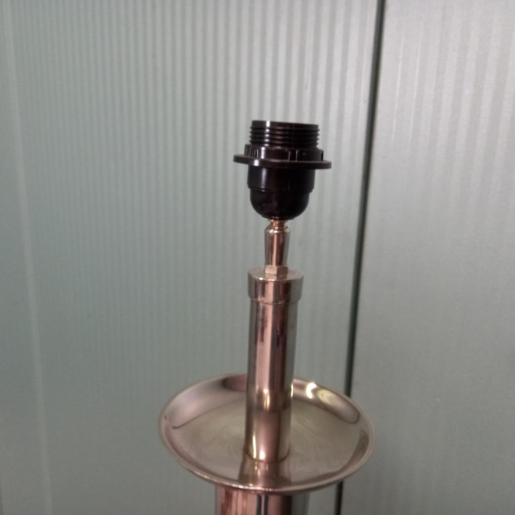 Vintage Verchroomd Staande Schemerlamp image 6