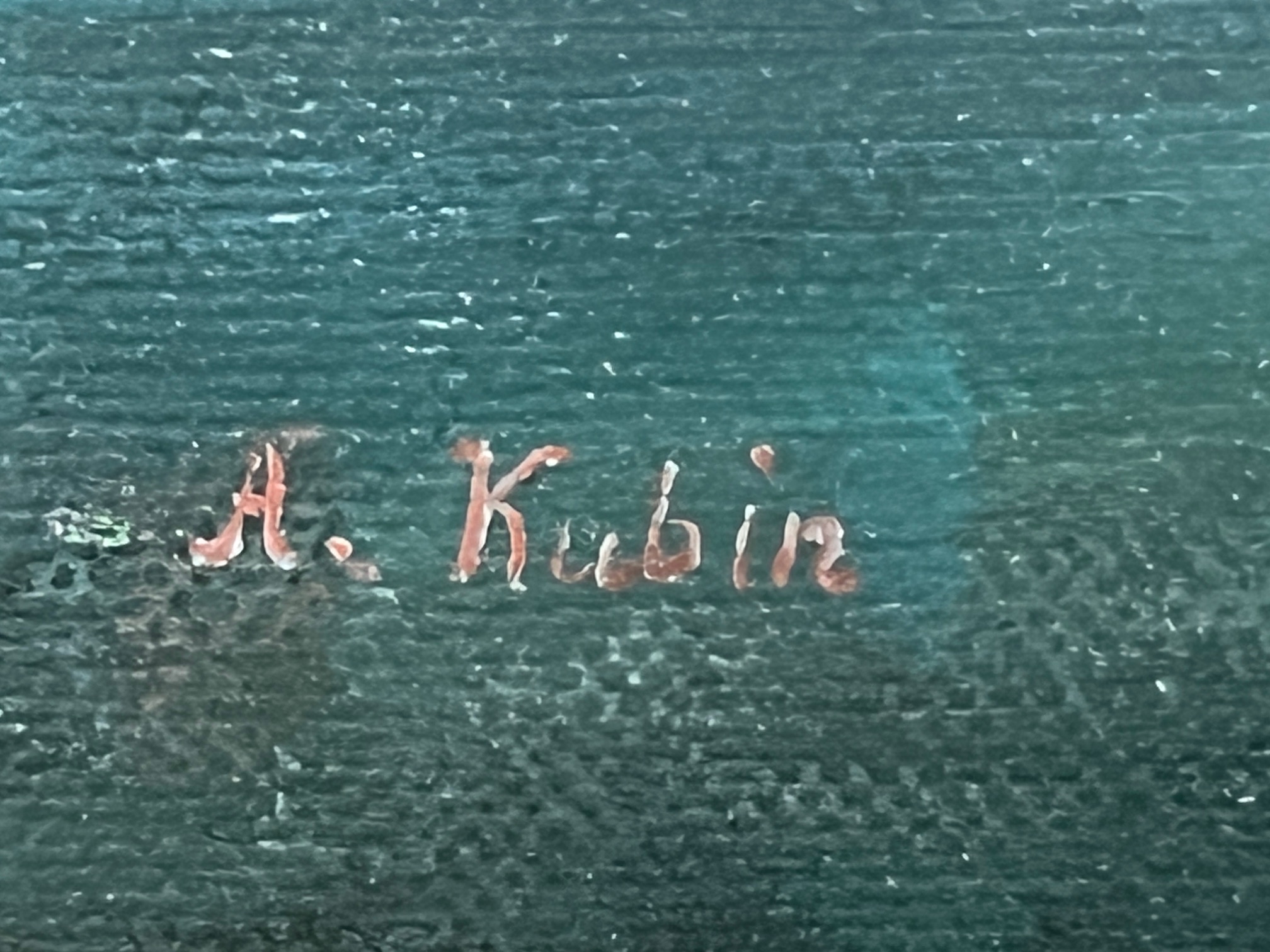 A. Kubin. "nachtelijk Zeelandschap". image 5