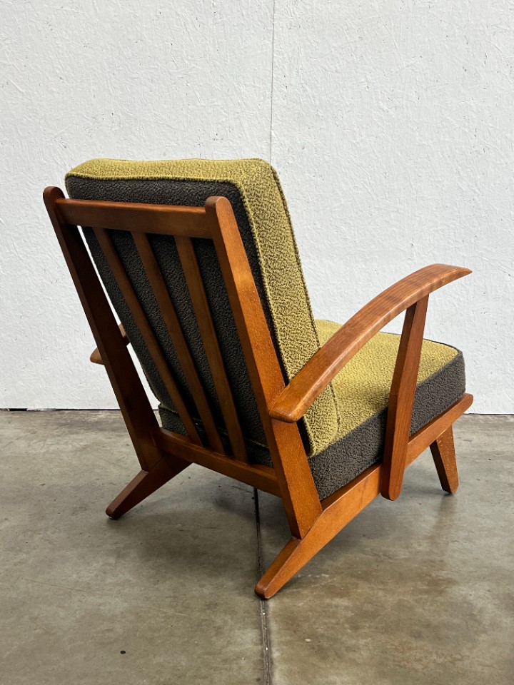 Vintage Fauteuil, Mid Century, Nederland 1950's image 4