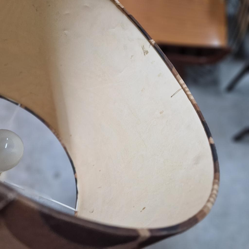 Vintage Teakhouten Vloerlamp Jaren '60 - Goed Werkend image 10