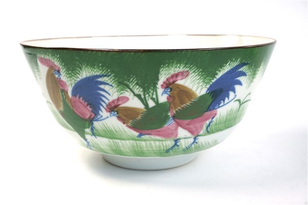 2 Chinese Schalen Met Kippen image 4
