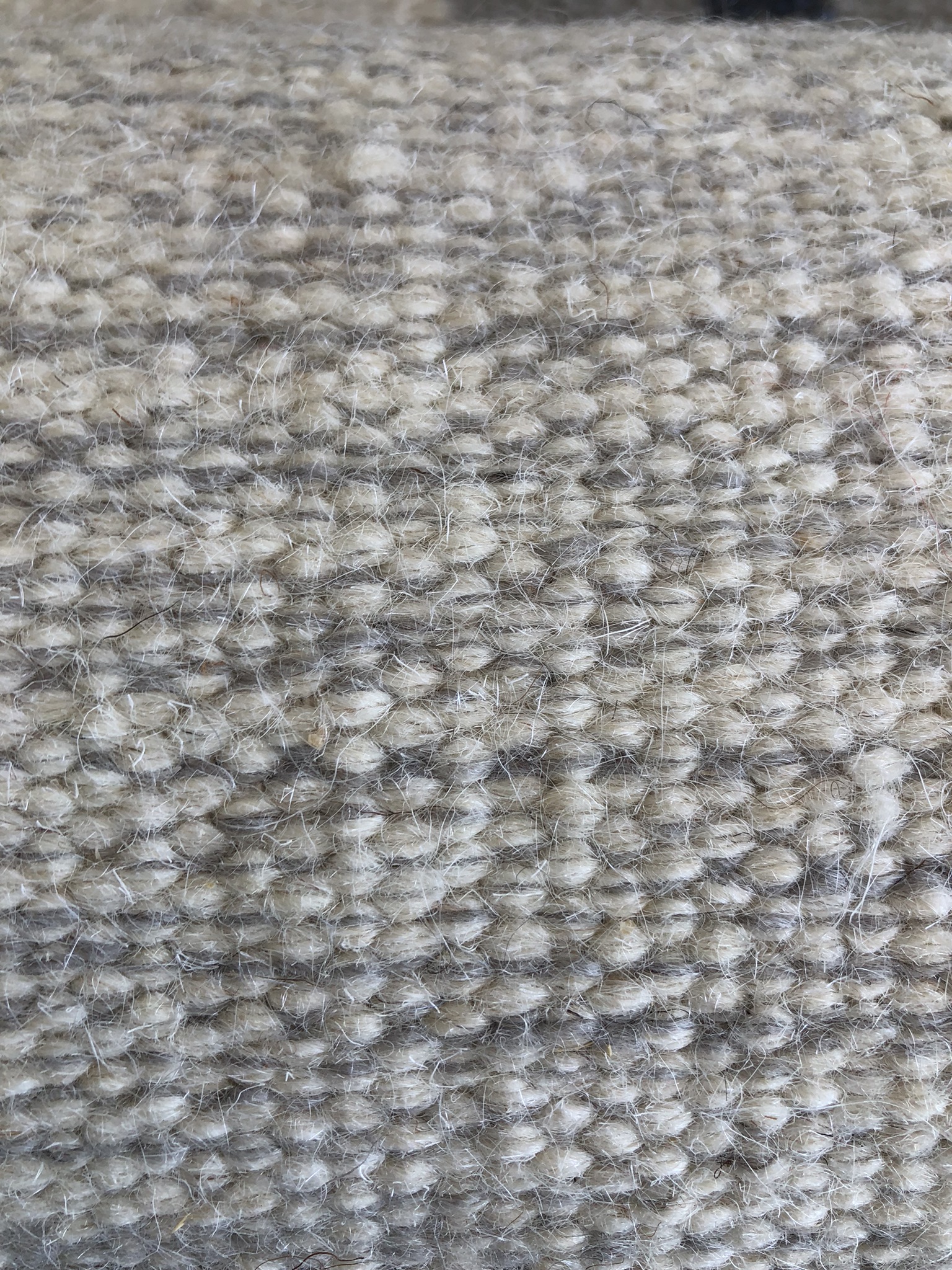 Handgeweven Scandinavisch Wollen Röllakan Vloerkleed Blauw Grijs Crème image 10