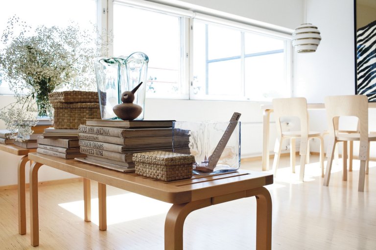 Artek Aalto A331 Hanglamp Ø33 Wit, Verchroomde Ringen image 9