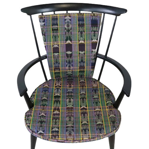 Vintage Stoel Spijlenstoel Fauteuil image 4