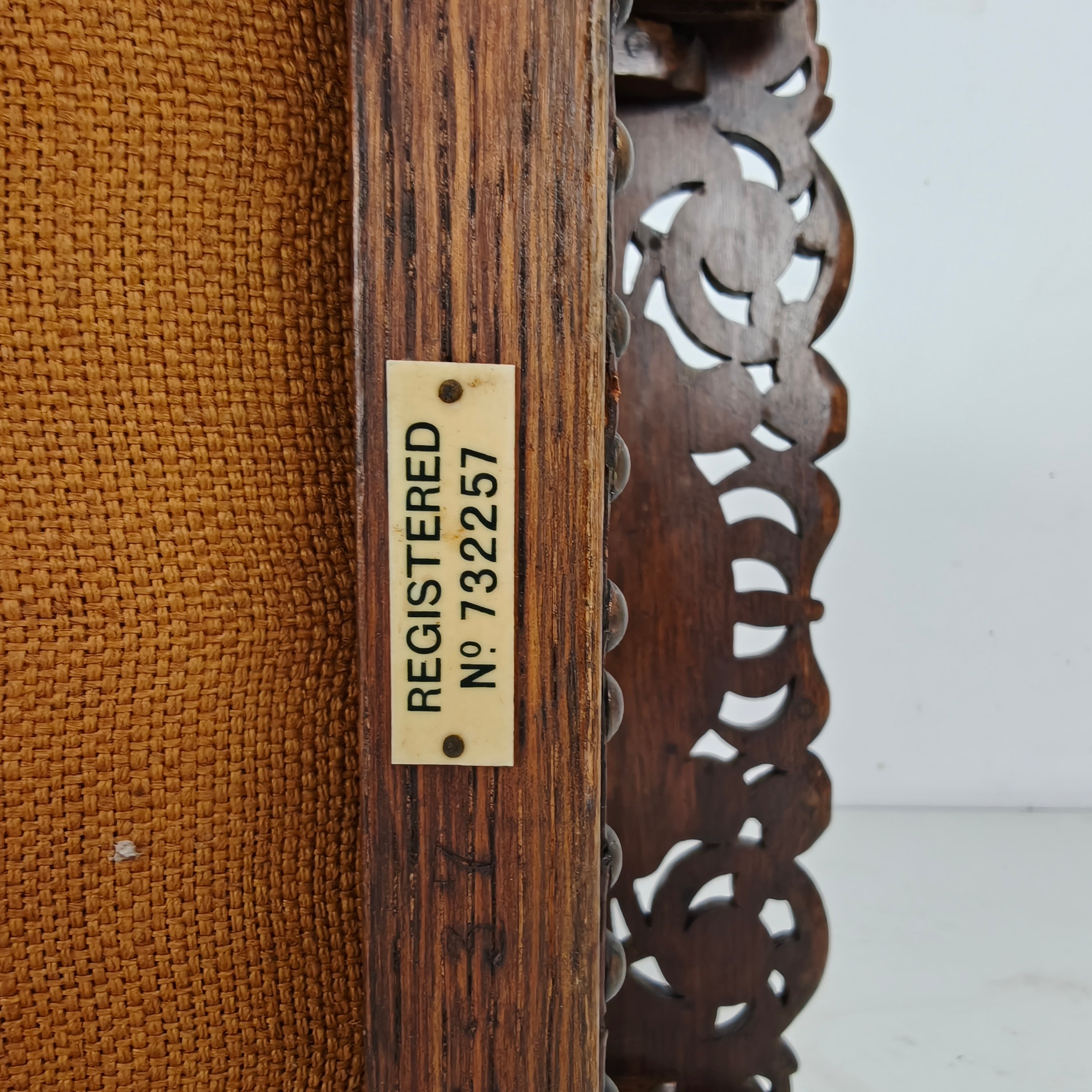 Pair Of English Antique Jacobean Monk Armchairs / Tables By F. Parker & Sons Ltd image 12