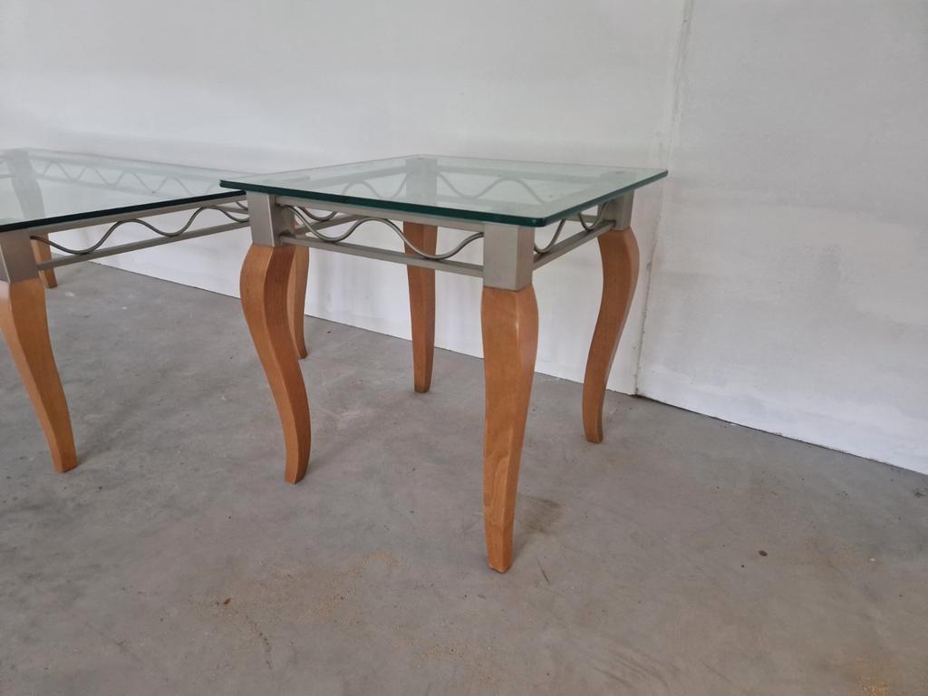 Pierre Vandel Postmoderne Salon Tafel En Bijzettafel image 7