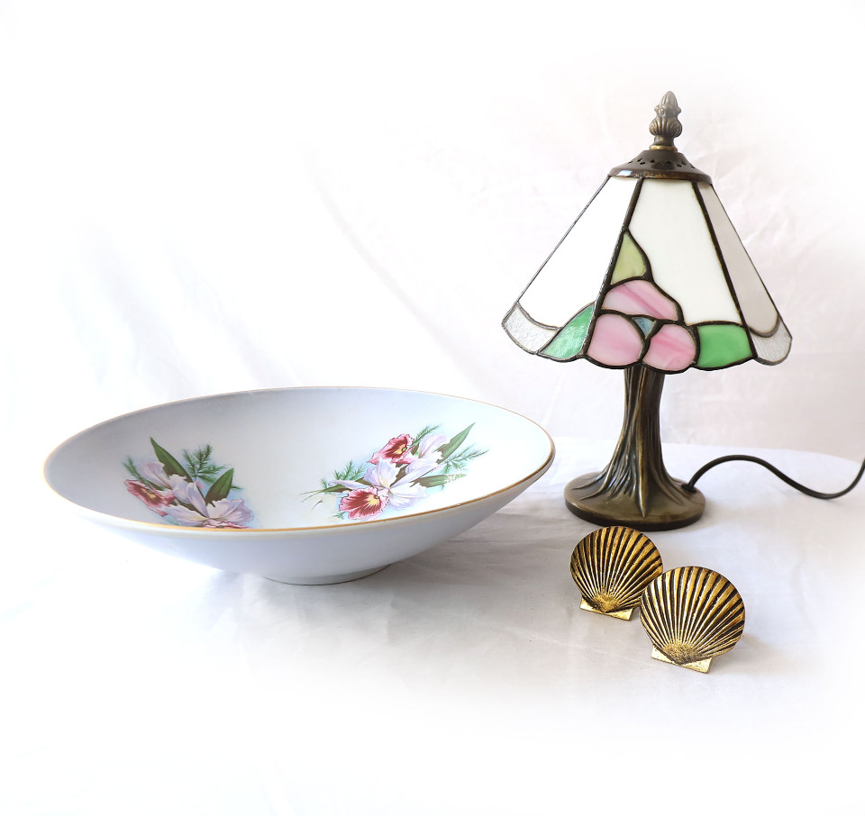 Set Van 2 Vintage Servetringen Schelp, Na 2000 image 2