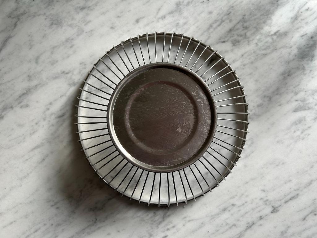 Rvs /chroom / Zilver Draadmand / Broodmand / Fruitschaal image 5