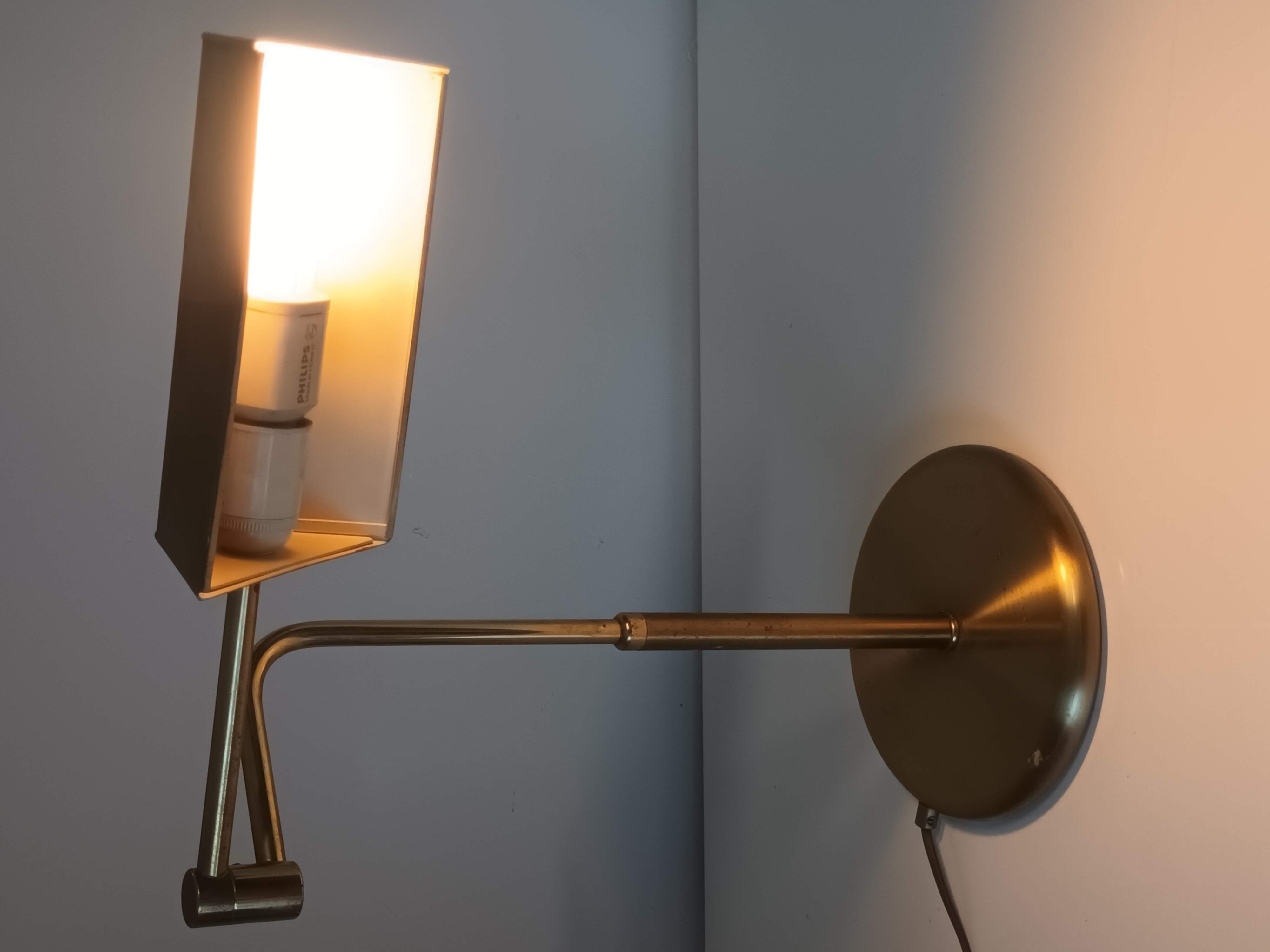 Messing Bankierslamp image 8